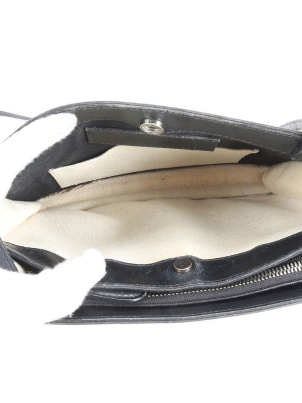 Balenciaga Navy Pochette Leather Shoulder Bag Crossbody Rem - Picture 7 of 9